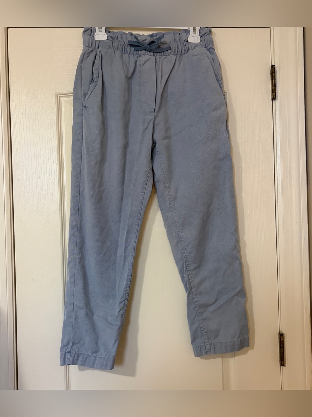 Casual Drawstring Women’s Pants - Light Blue
